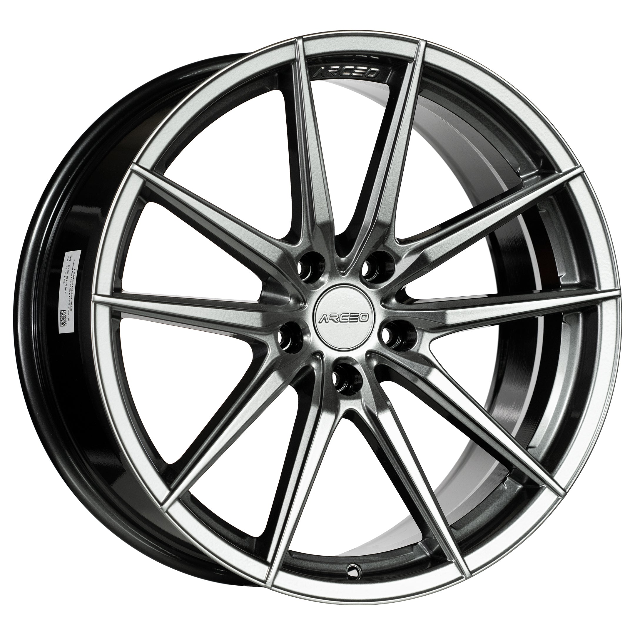 Alu kola Arceo MONACO 8.5x19 5x112 ET45 Hyper Black