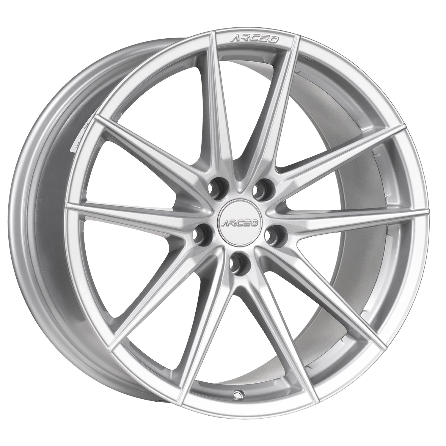 Alu kola Arceo MONACO 9.5x19 5x112 ET37 White Silver