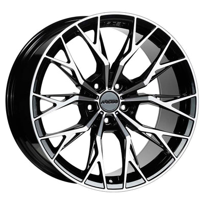 Alu kola Arceo ROMA 8.5x19 5x114.3 ET35 Black Diamond | Wheelsup.cz