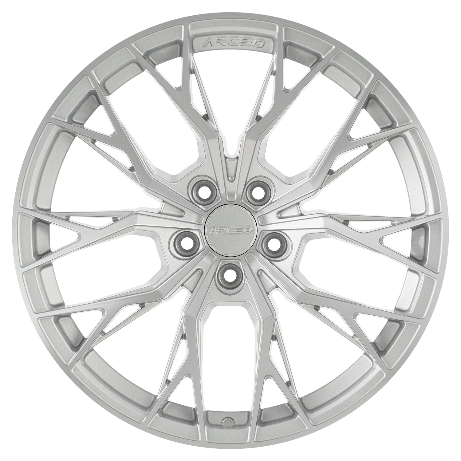 Alu kola Arceo ROMA 8.5x19 5x120 ET35 Silver Diamond | Wheelsup.cz