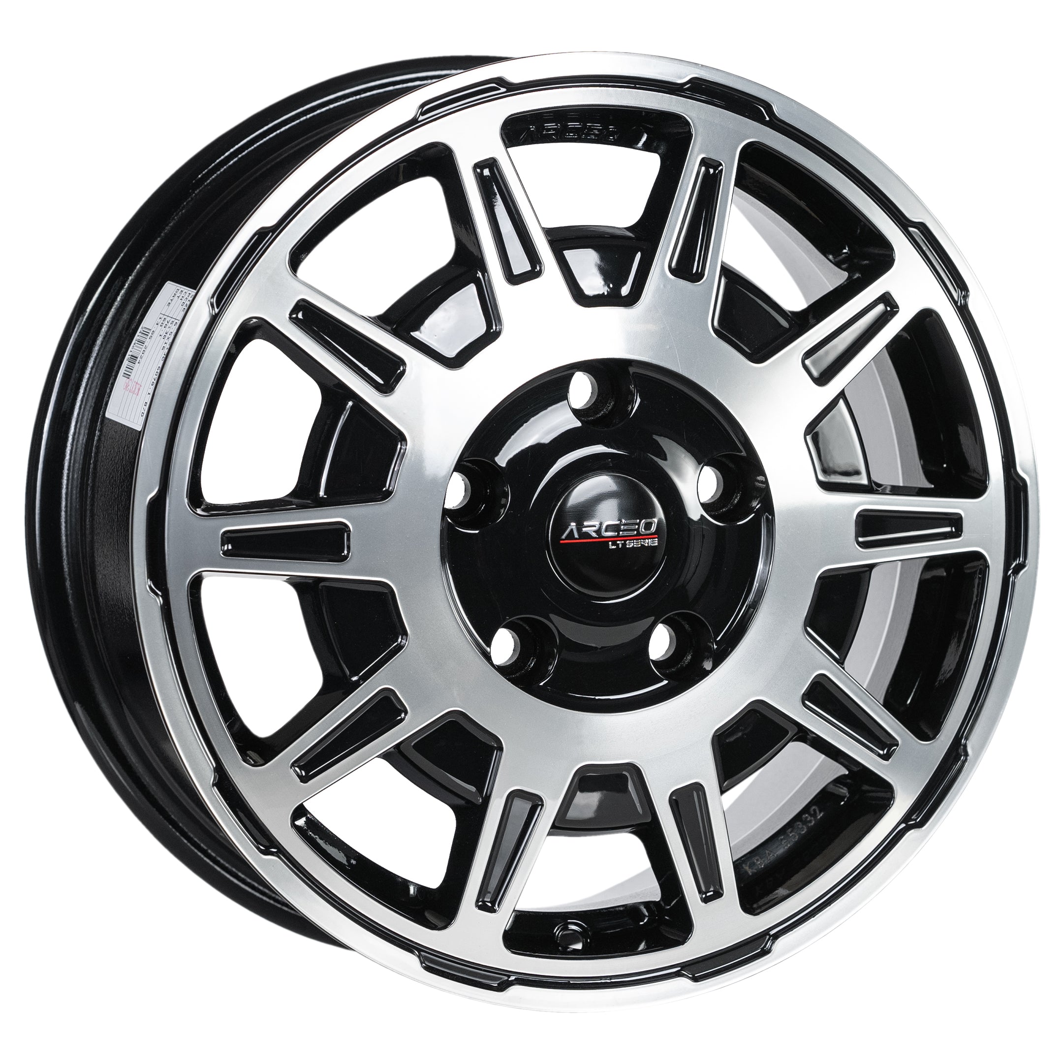 Alu kola Arceo LT1 6.5x16 5x130 ET62 Black Diamond