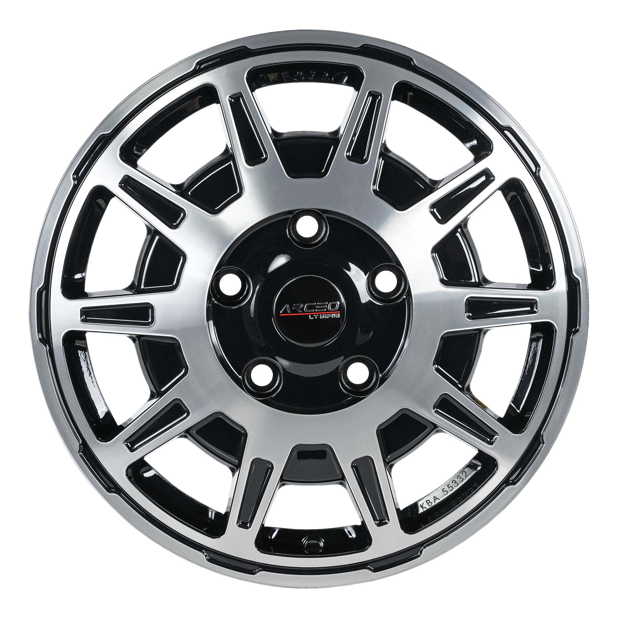 Alu kola Arceo LT1 6.5x16 5x130 ET62 Black Diamond