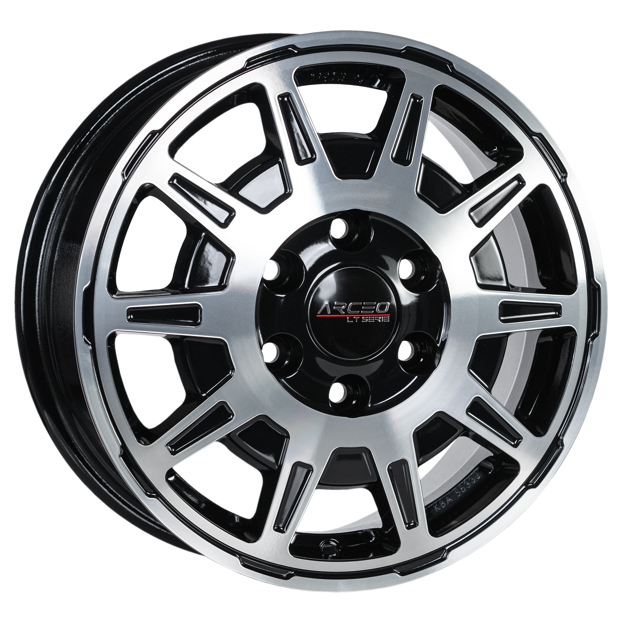 Alu kola Arceo LT1 6.5x16 6x130 ET62 Black Diamond