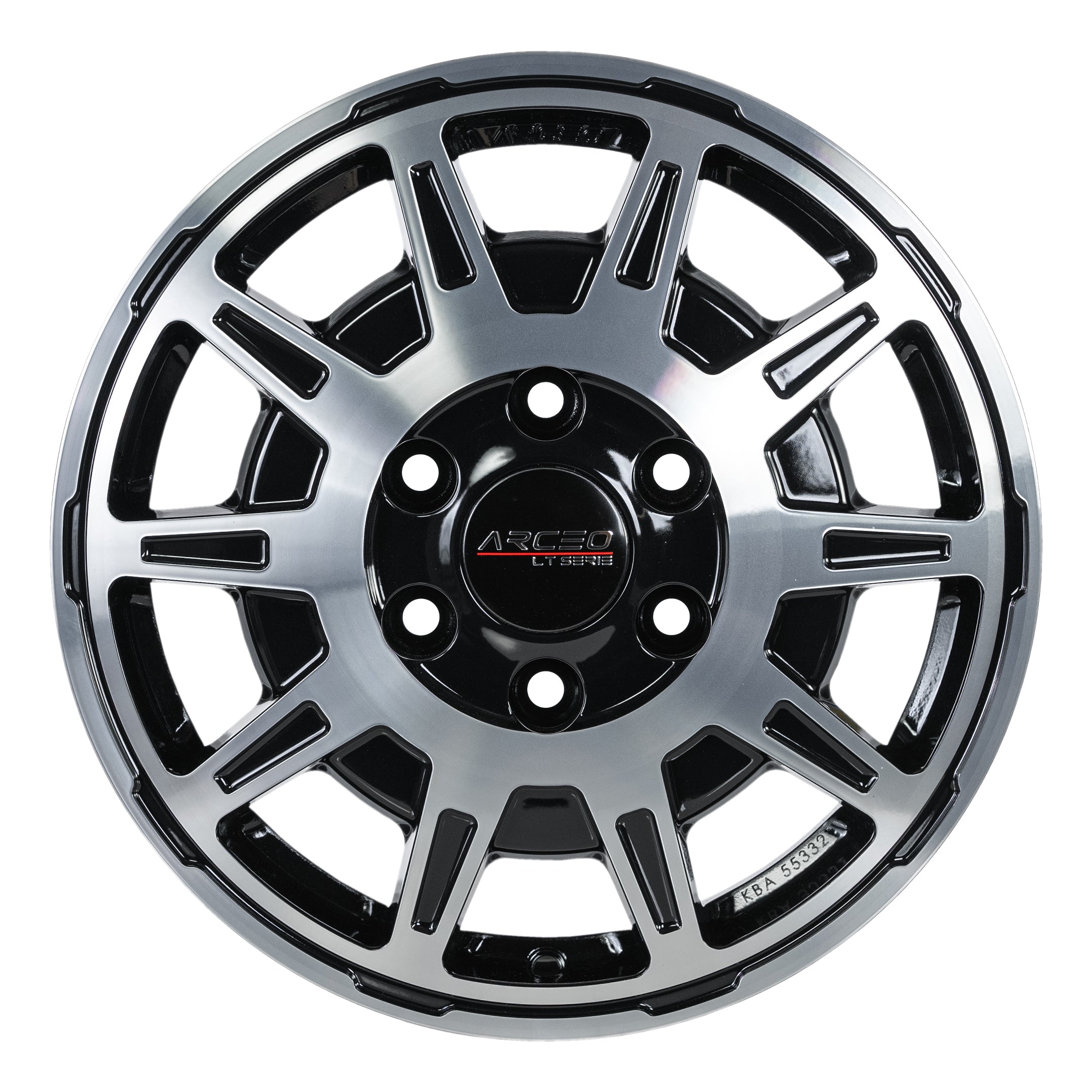 Alu kola Arceo LT1 6.5x16 6x130 ET62 Black Diamond