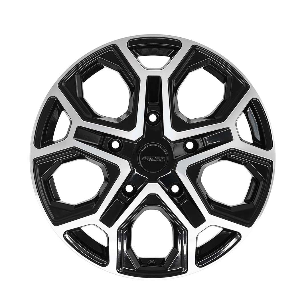 Alu kola Arceo LT2 8x18 5x118 ET50 Black Diamond | Wheelsup.cz