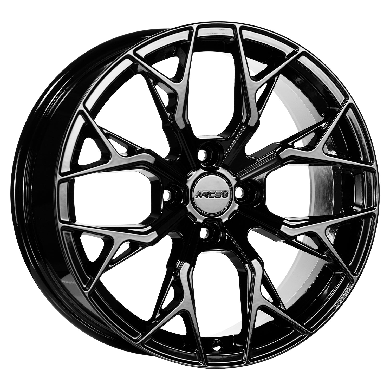 Alu kola Arceo ARCEO MEDIUM 7.5x17 4x108 ET25 Black