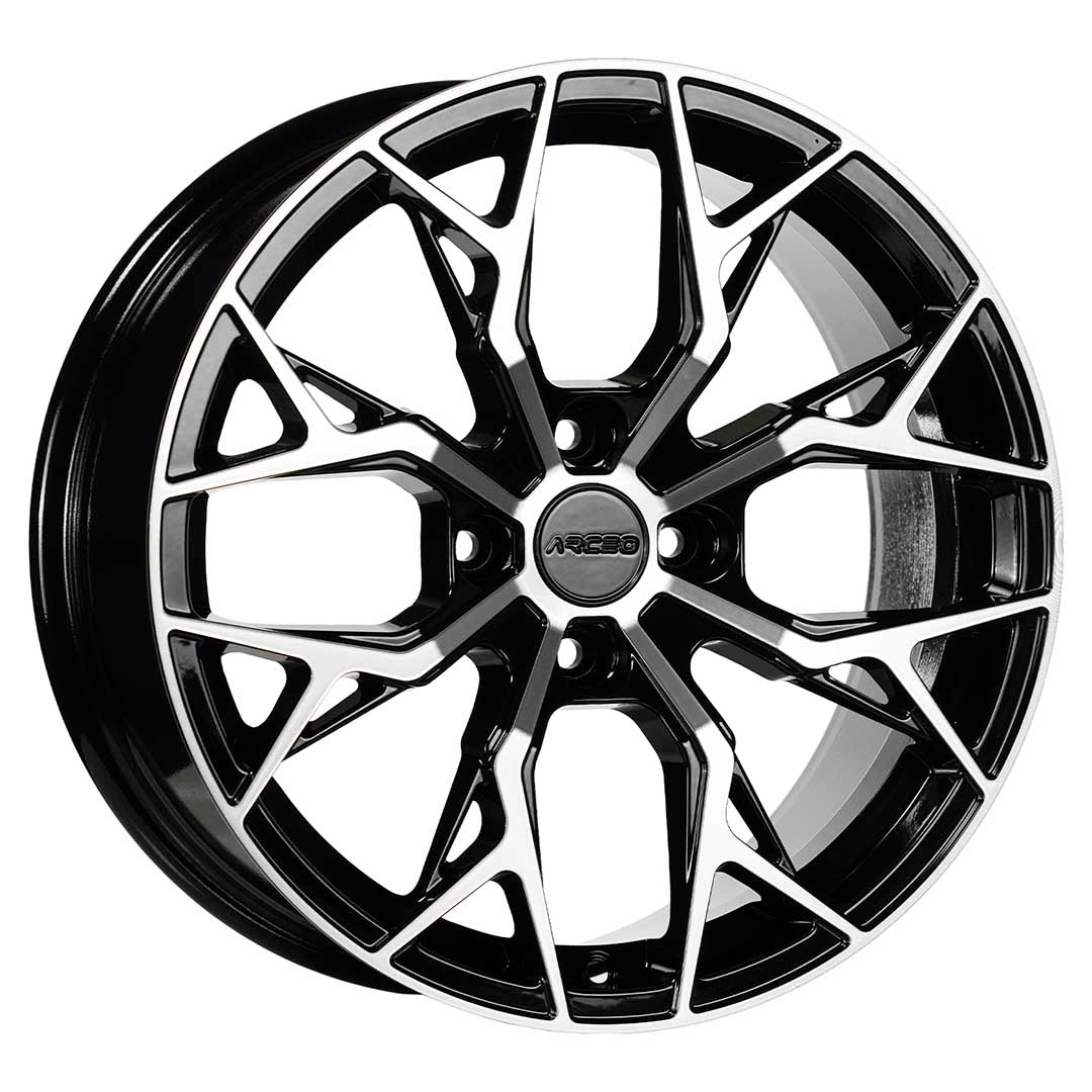 Alu kola Arceo ARCEO MEDIUM 7.5x17 4x100 ET35 Black Diamond