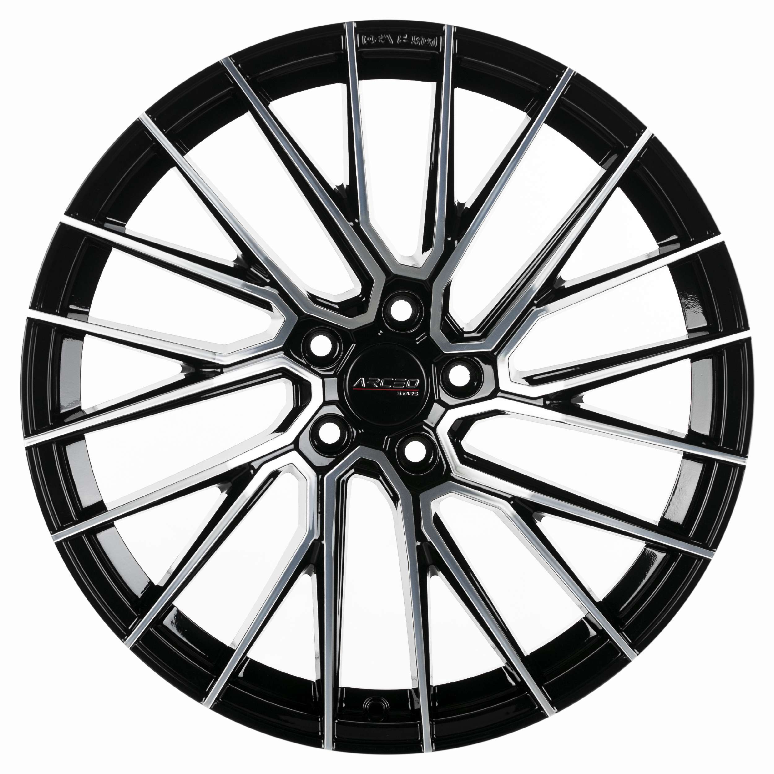 Alu kola Arceo ASW02 8.5x19 5x108 ET45 Black Diamond