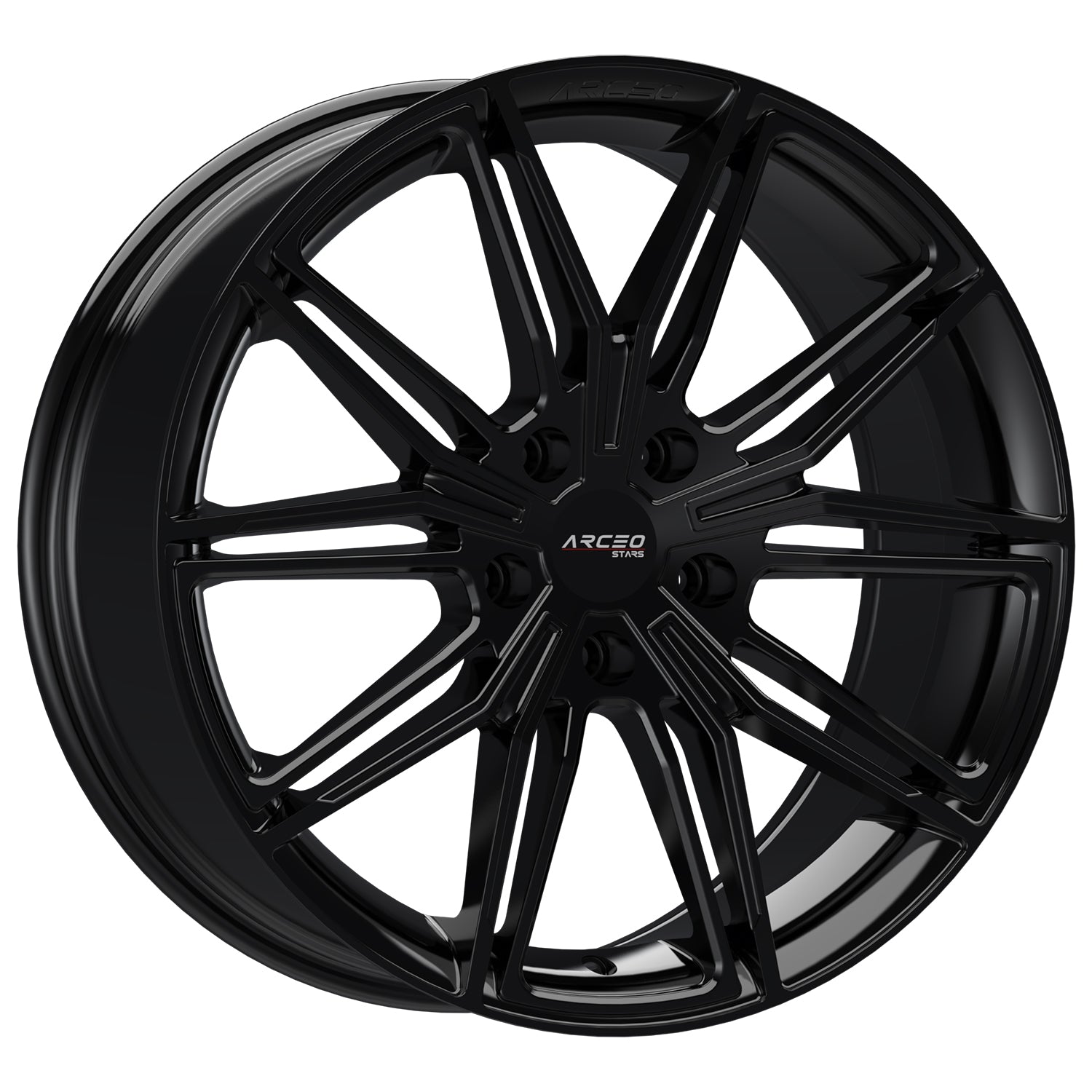 Alu kola Arceo ASW05 8x19 5x108 ET40 Glossy Black