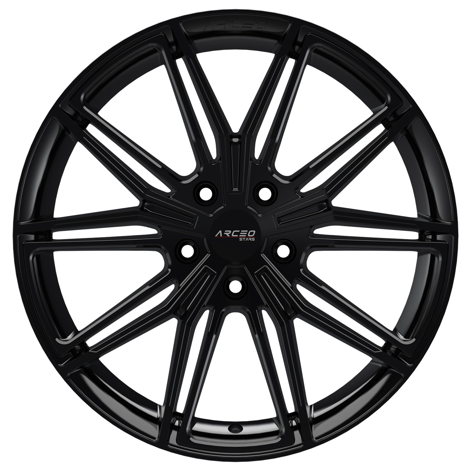 Alu kola Arceo ASW05 8x19 5x108 ET40 Glossy Black