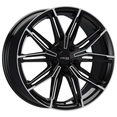 Alu kola Arceo ASW05 9x19 5x120 ET42 Black Diamond | Wheelsup.cz