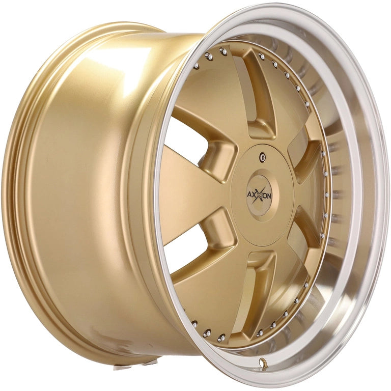 Alu kola pro Mercedes AT674 11x20 5x112 ET32 66.6 Gold & Polished | Wheelsup.cz