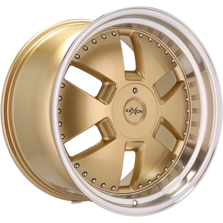 Alu kola pro Mercedes AT674 11x20 5x112 ET32 66.6 Gold & Polished | Wheelsup.cz