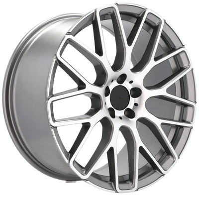 Alu kola pro Mercedes AT967 8.5x20 5x112 ET35 66.6 Grey Polished | Wheelsup.cz