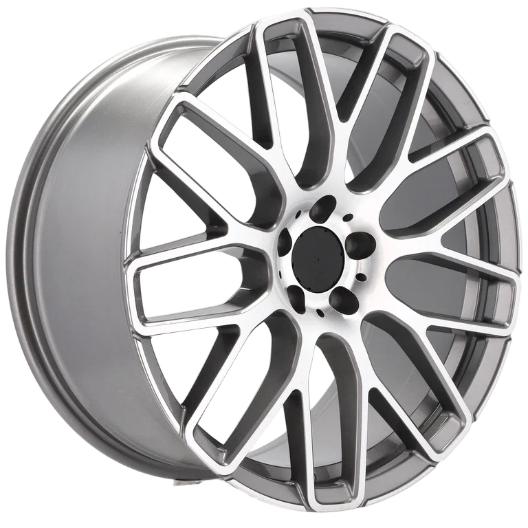 Alu kola pro Mercedes AT967 9.5x20 5x112 ET35 66.6 Grey Polished | Wheelsup.cz