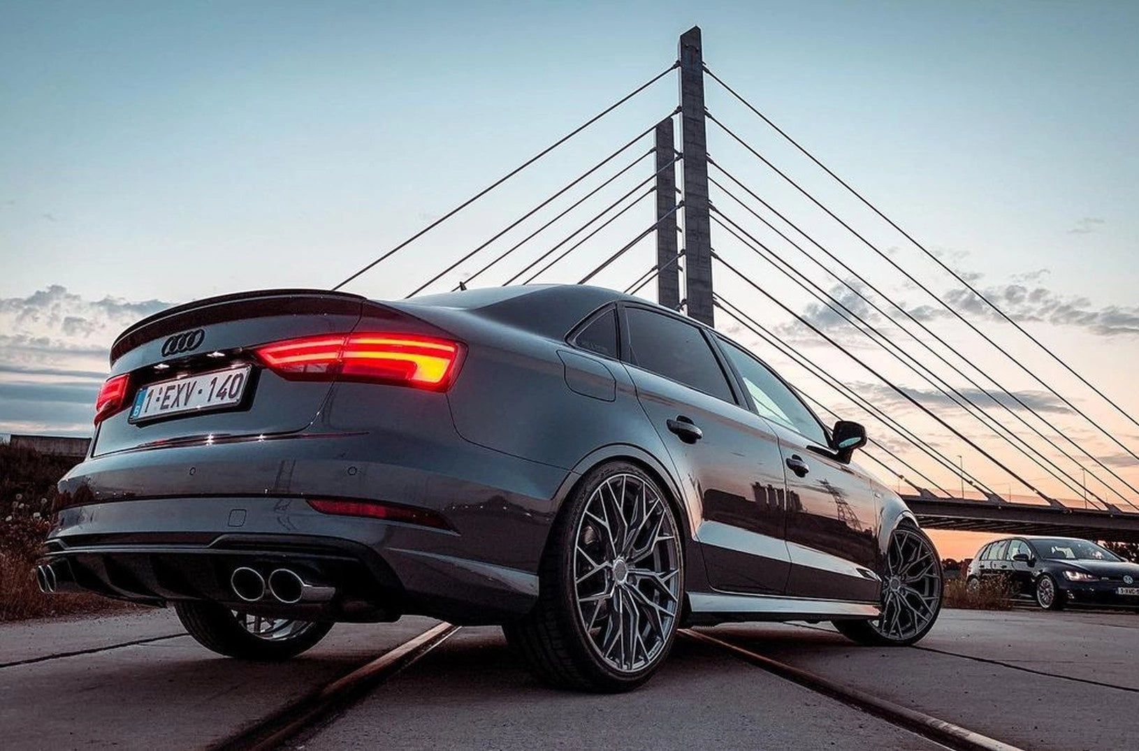 Alu kola Audi A3 S3 RS3 Concaver CVR1 Brushed Titanium 440 10850