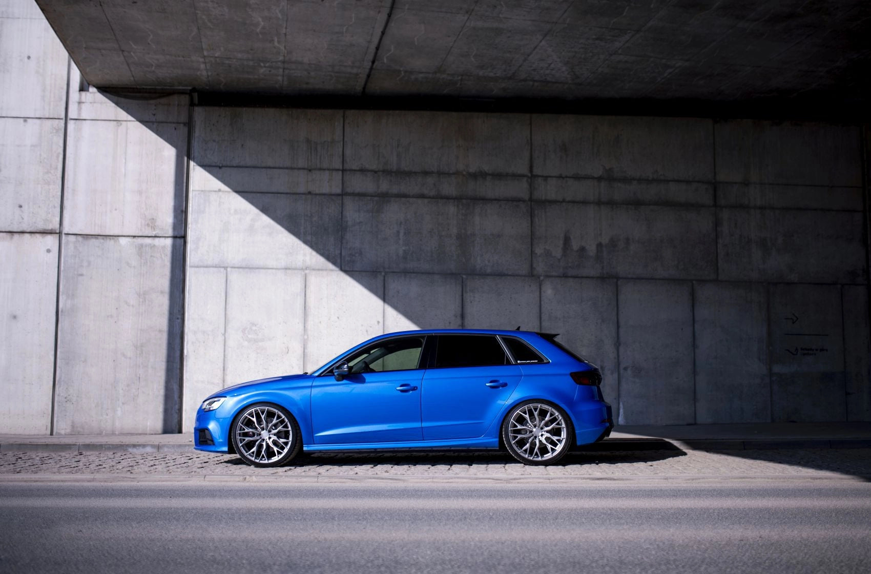 Alu kola Audi A3 S3 RS3 Concaver CVR1 Brushed Titanium 52 12357