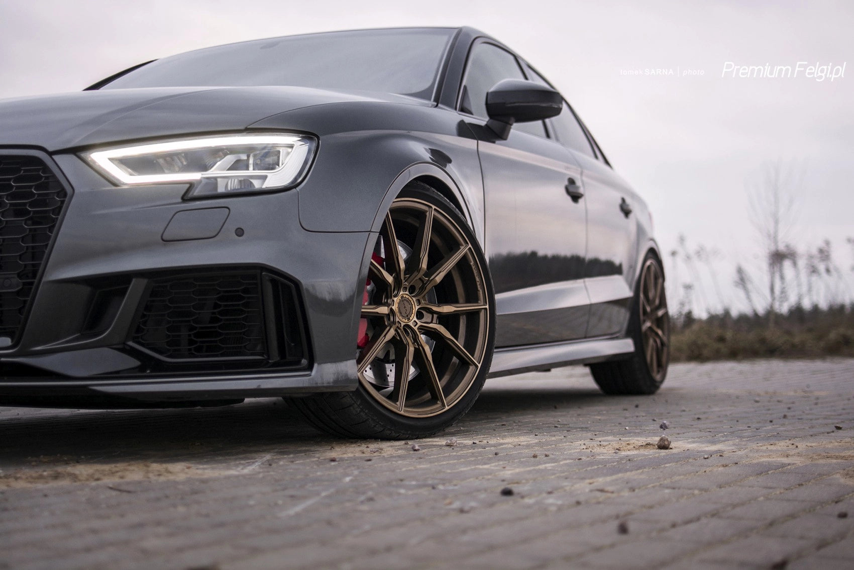 Alu kola Audi A3 S3 RS3 Concaver CVR4 Brushed Bronze 456 11100