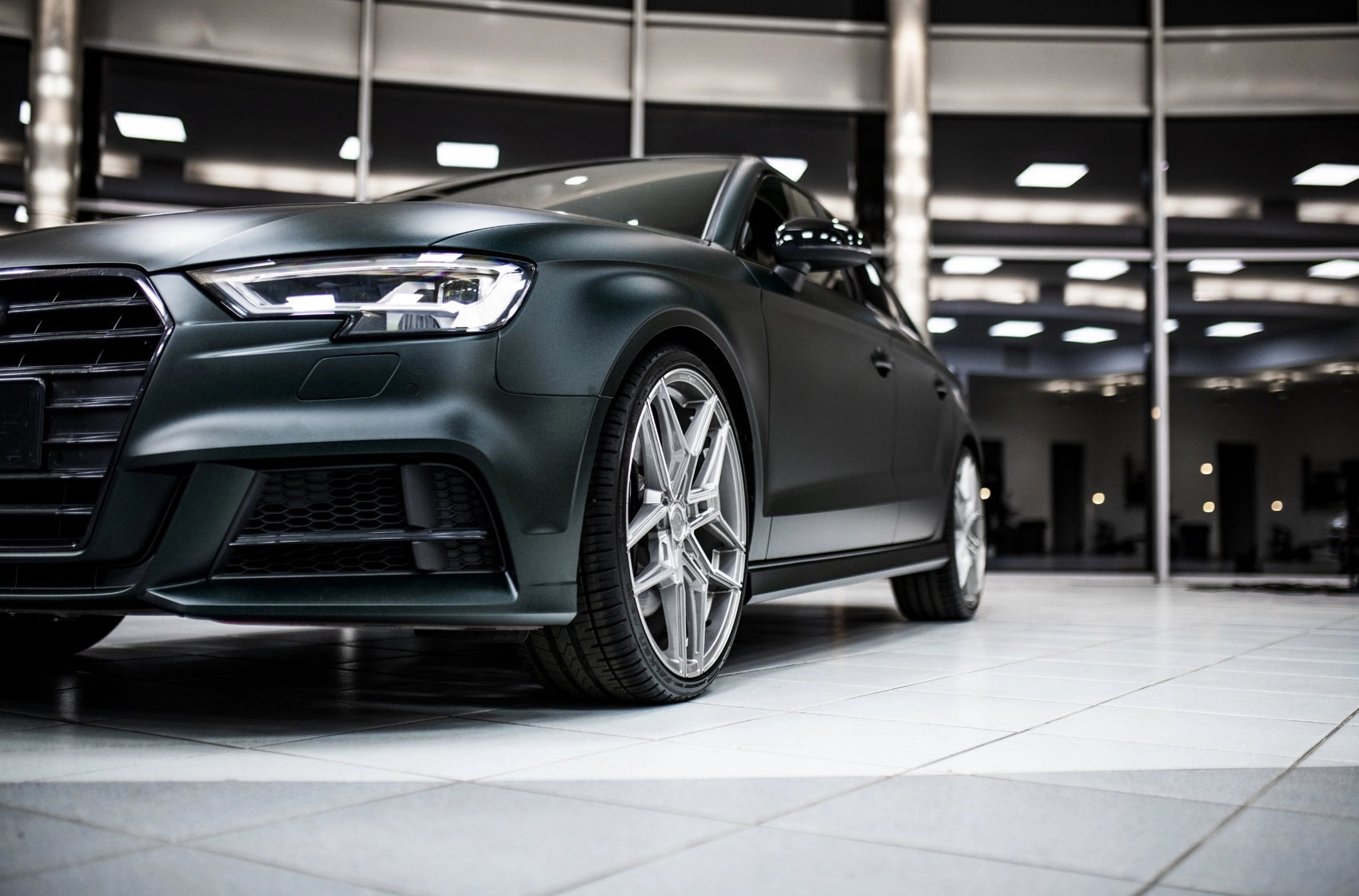 Alu kola Audi A3 S3 RS3 Concaver CVR5 Brushed Titanium 760 14495
