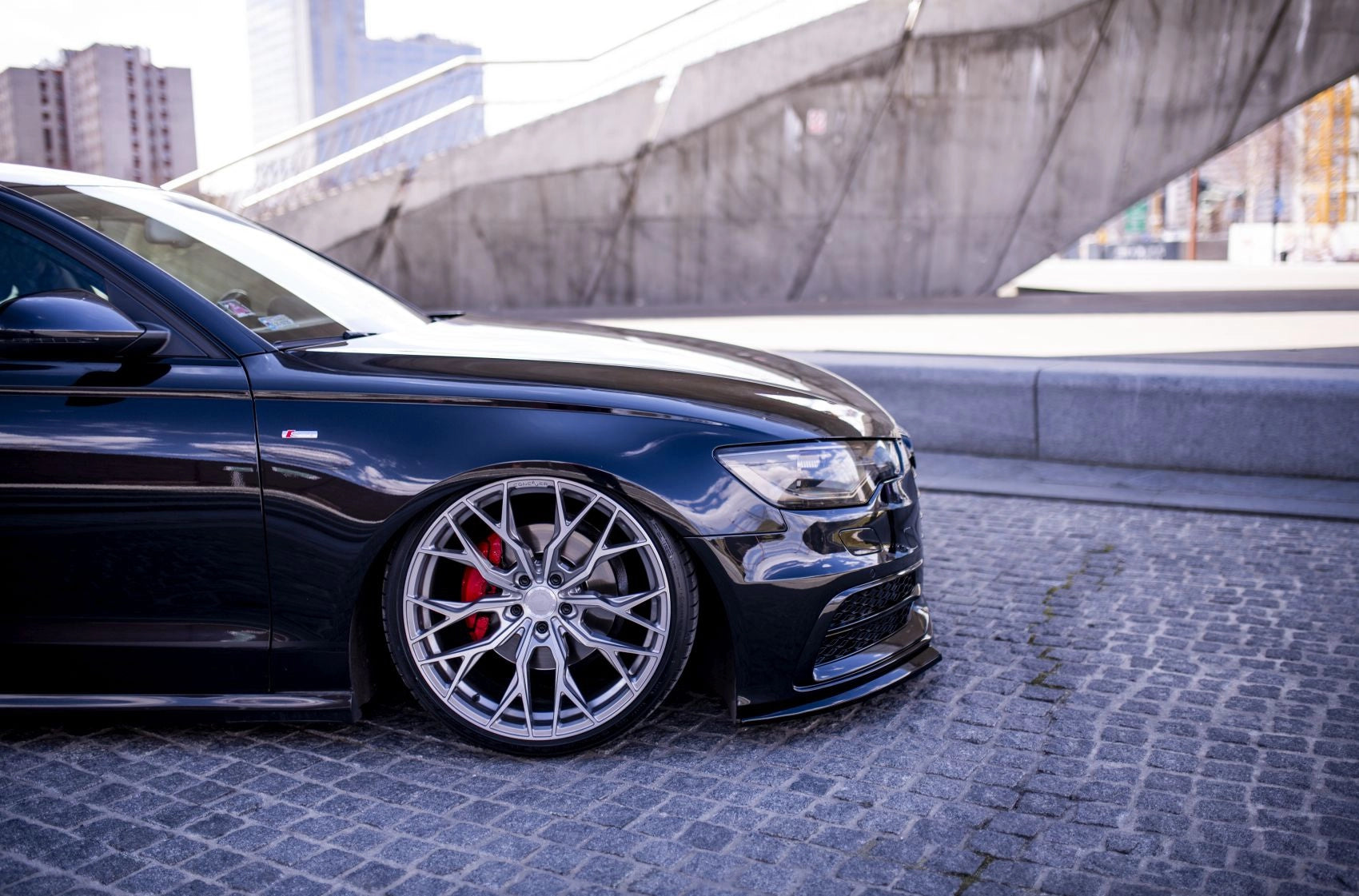Alu kola Audi A6 S6 RS6 Concaver CVR1 Brushed Titanium 140 10144