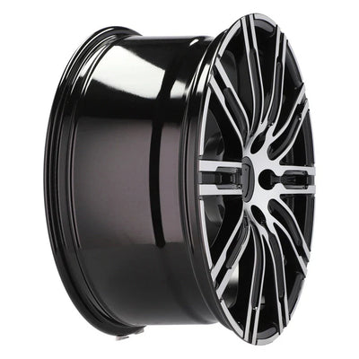 Alu kola pro Porsche B1026 9.5x19 5x112 ET21 66.6 Black Polished