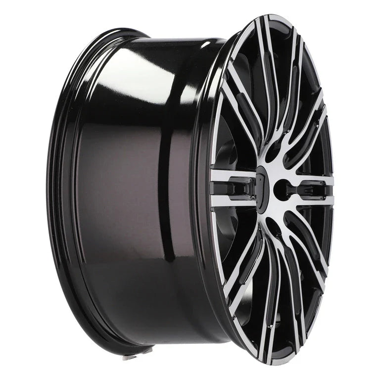 Alu kola pro Porsche B1026 9.5x19 5x112 ET21 66.6 Black Polished
