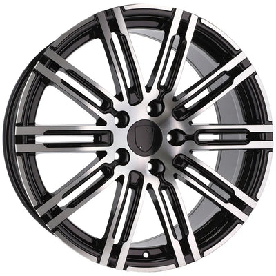 Alu kola pro Porsche B1026 9.5x19 5x130 ET46 71.6 Black Polished | Wheelsup.cz