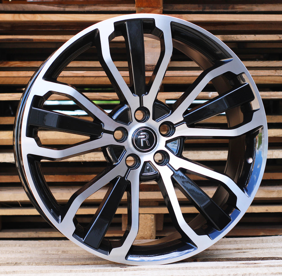 Alu kola Racing Line B1027 9.5x21 5x120 ET49 černá, Land Rover WheelsUp