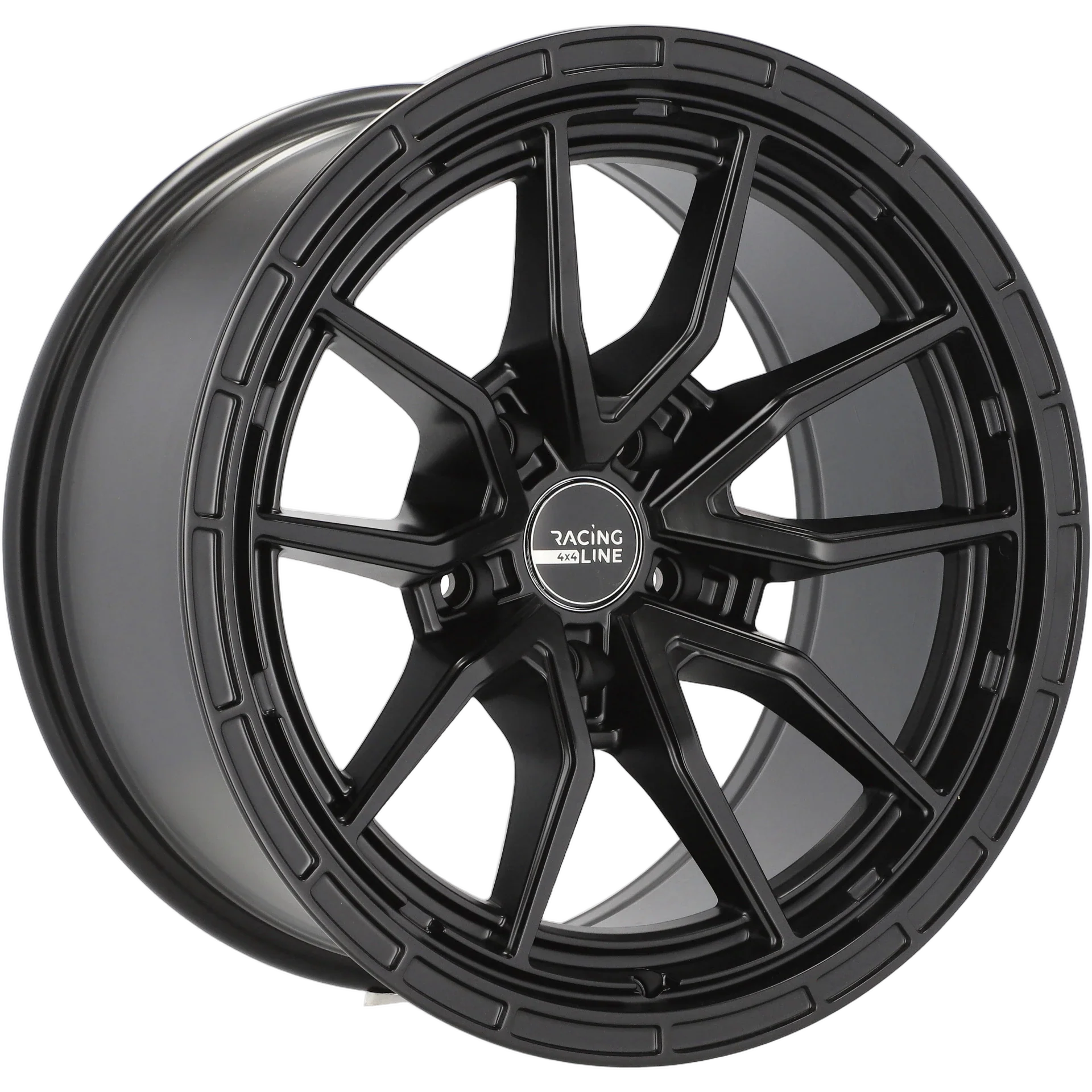 Alu kola pro Offroad B1037 9x18 5x127 ET-6 78.1 Black Half Matt | Wheelsup.cz