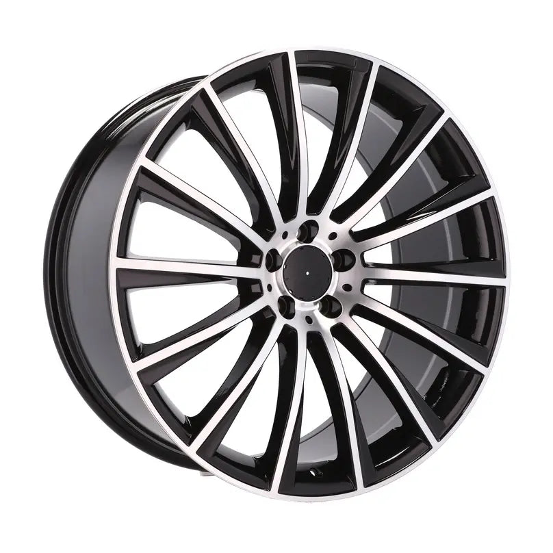 Alu kola pro Mercedes B1048 8.5x18 5x112 ET43 66.6 Black Polished | Wheelsup.cz