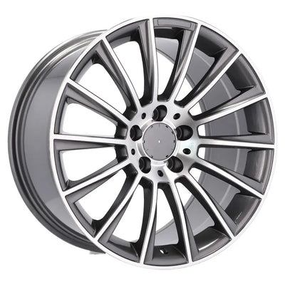 Alu kola pro Mercedes B1048 8.5x19 5x112 ET36 66.6 Grey Polished | Wheelsup.cz