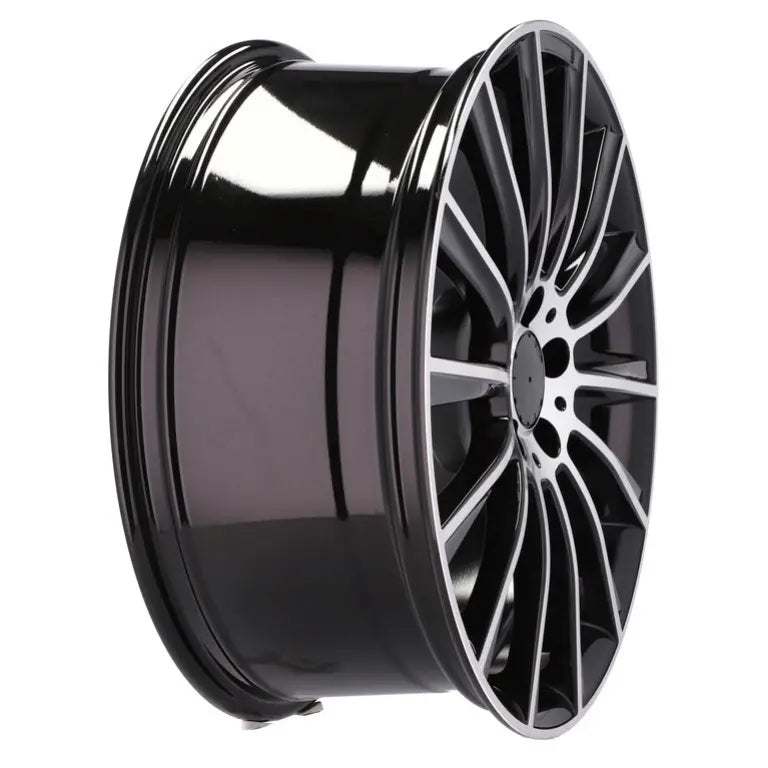 Alu kola pro Mercedes B1048 8.5x19 5x112 ET43 66.6 Black Polished | Wheelsup.cz