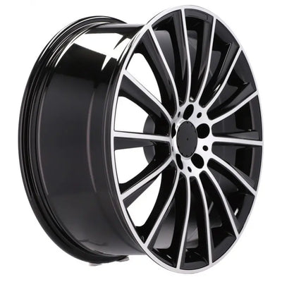 Alu kola pro Mercedes B1048 8.5x18 5x112 ET43 66.6 Black Polished | Wheelsup.cz