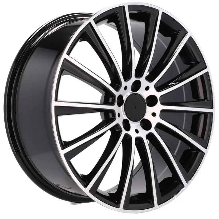 Alu kola pro Mercedes B1048 8.5x19 5x112 ET43 66.6 Black Polished | Wheelsup.cz