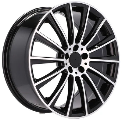 Alu kola pro Mercedes B1048 8.5x18 5x112 ET43 66.6 Black Polished | Wheelsup.cz