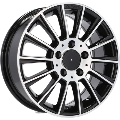 Alu kola pro Mercedes B1048 10x22 5x112 ET40 66.6 Black Polished | Wheelsup.cz