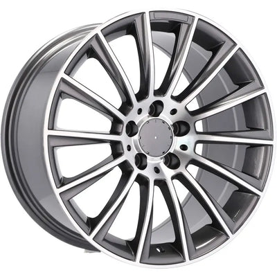 Alu kola pro Mercedes B1048 8.5x19 5x112 ET36 66.6 Grey Polished | Wheelsup.cz