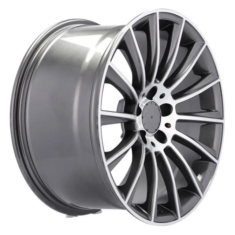 Alu kola pro Mercedes B1048 8x18 5x112 ET41 66.6 Grey Polished | Wheelsup.cz