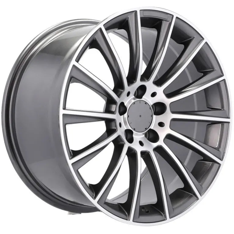Alu kola pro Mercedes B1048 8x18 5x112 ET41 66.6 Grey Polished | Wheelsup.cz