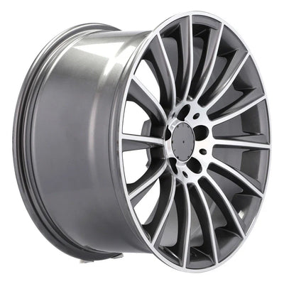 Alu kola pro Mercedes B1048 8x17 5x112 ET43 66.6 Grey Polished | Wheelsup.cz