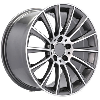 Alu kola pro Mercedes B1048 8x17 5x112 ET43 66.6 Grey Polished | Wheelsup.cz