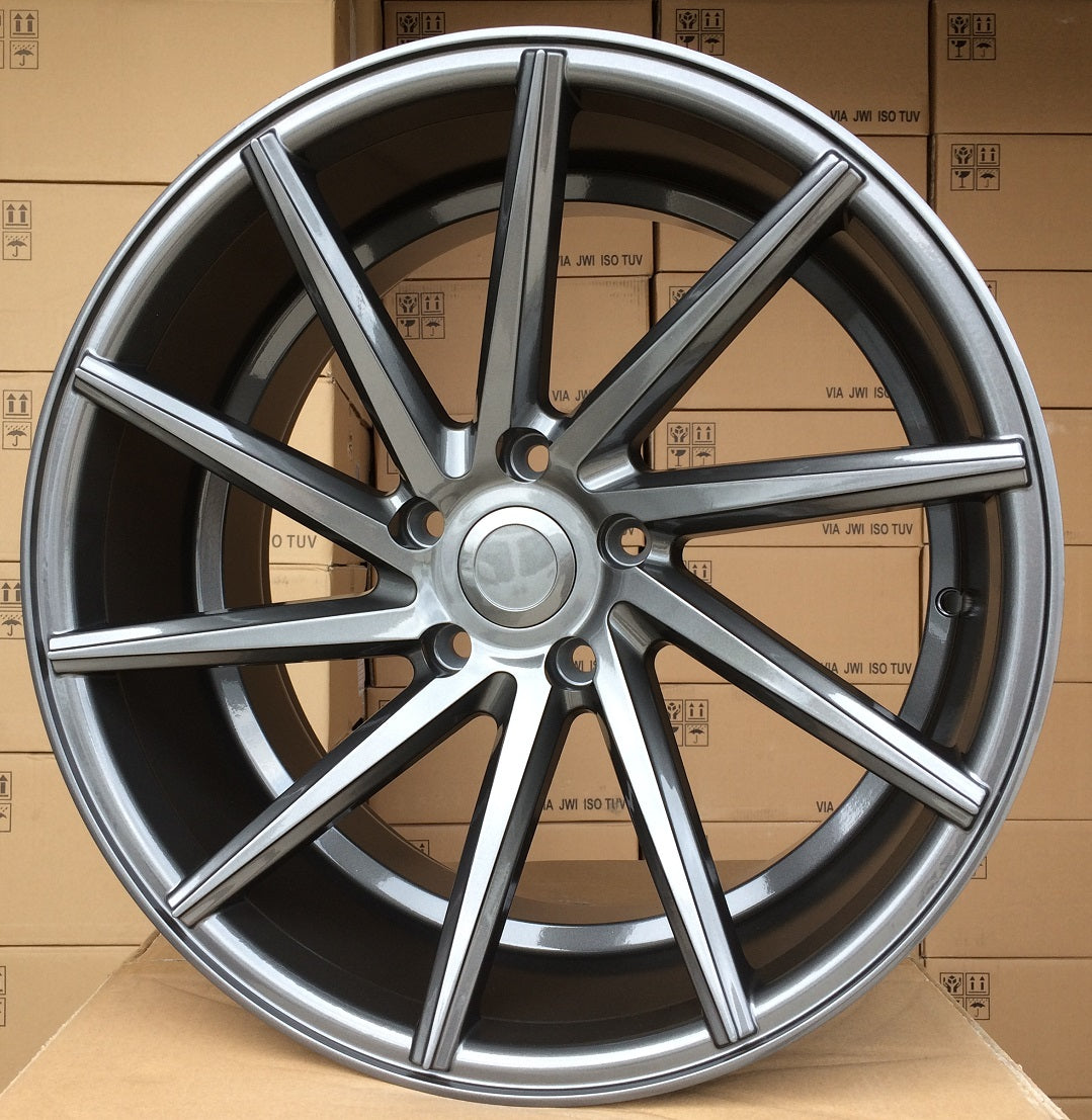 Alu kola Racing Line B1058 9.5x19 5x120 ET35 Grey BMW WheelsUp