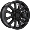 Alu kola pro Toyota B1072 7.5x17 6x139.7 ET25 106.1 Black Half Matt