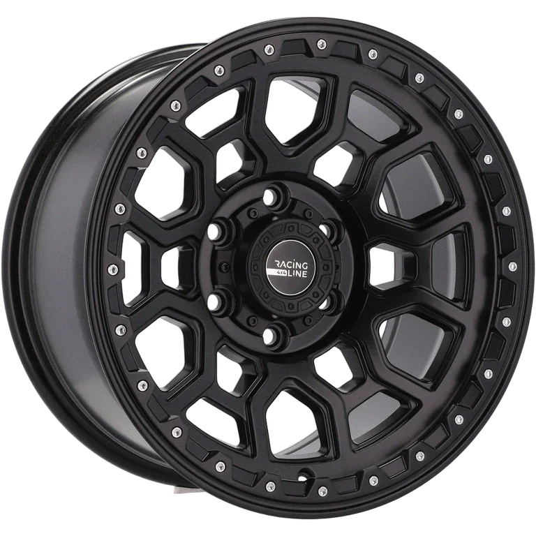 Alu kola pro Offroad B1105 9x17 5x127 ET-6 78.1 Black Half Matt | Wheelsup.cz
