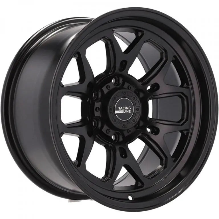 Alu kola pro Offroad B1106 9x17 6x139.7 ET-6 106.1 Black Half Matt | Wheelsup.cz