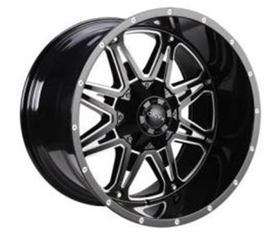 Alu kola Racing Line B1109 8x19 5x112 ET45 černá, Seat WheelsUp