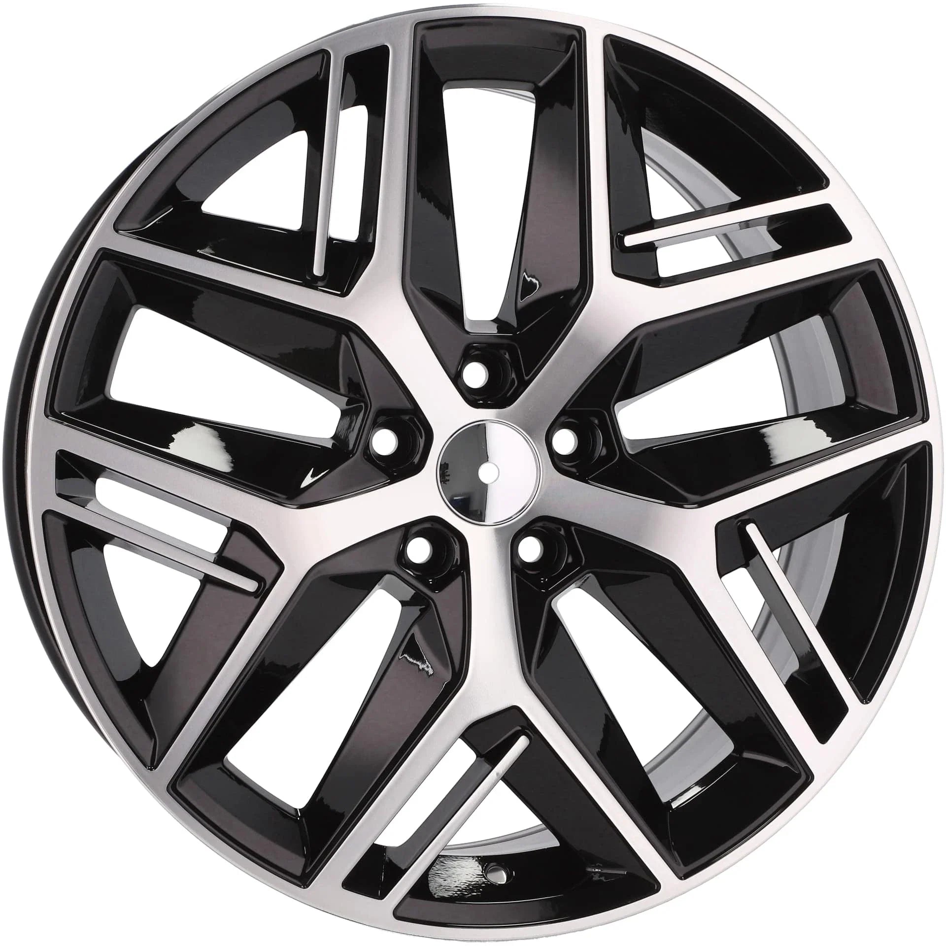 Alu kola pro Seat B1109 8x19 5x112 ET45 Black Polished | Wheelsup.cz