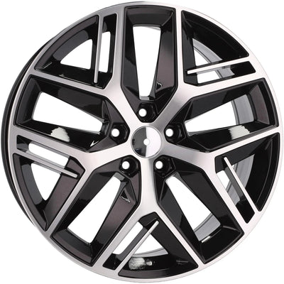 Alu kola pro Seat B1109 8x19 5x112 ET45 Black Polished | Wheelsup.cz