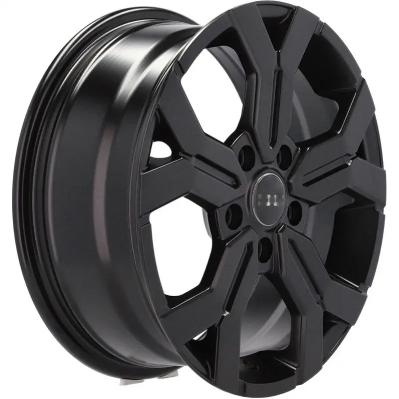 Alu kola pro Dacia B1110 6.5x15 4x100 ET40 60.1 Black Half Matt | Wheelsup.cz