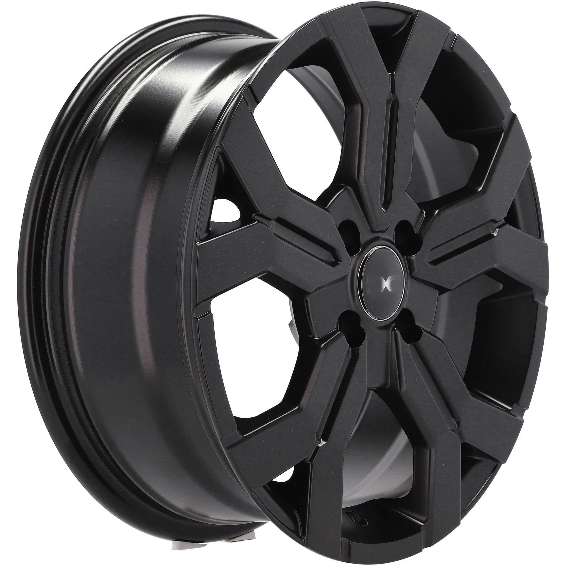 Alu kola pro Dacia B1110 6.5x17 5x114.3 ET50 66.1 Black Half Matt | Wheelsup.cz